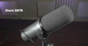 Shure SM7B, micrófono dinámico de calidad profesional con análisis y pruebas de sonido.