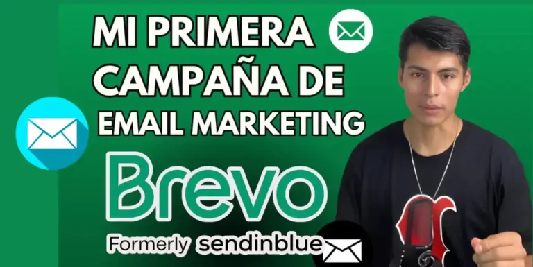 Diseño paso a paso para crear y enviar campañas de correo en Brevo.
