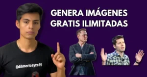 Interfaz de una herramienta en línea para crear imágenes ilimitadas de forma gratuita y sin restricciones.