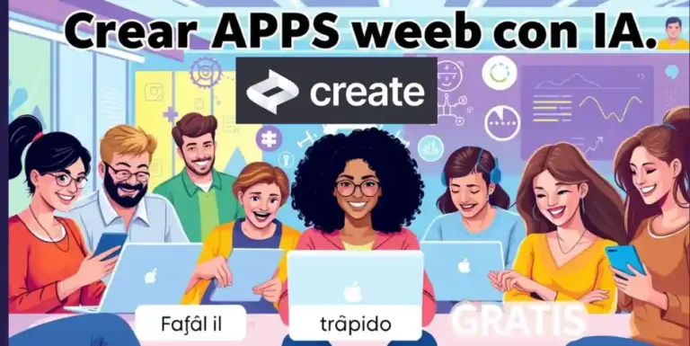 Create XYZ: Crea Apps Web con IA de Forma Rápida y Gratuita 5 Interfaz de Create XYZ mostrando la creación de una aplicación web mediante descripciones en lenguaje natural en 2025.