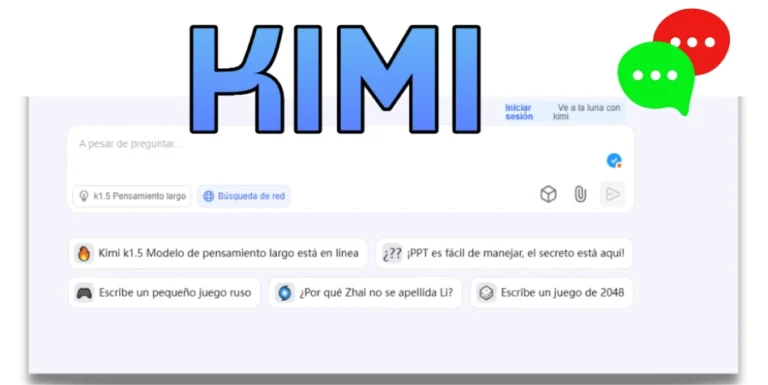 Kimi AI: Tu Compañero Digital Más Amigable 4 Imagen representando a Kimi, el asistente digital amigable, interactuando con un usuario en un entorno digital futurista.