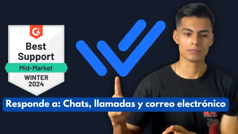 Captura de la interfaz de Respond.io mostrando el inbox unificado con canales como WhatsApp, Facebook Messenger, correo y webchat, junto a opciones de automatización y AI.